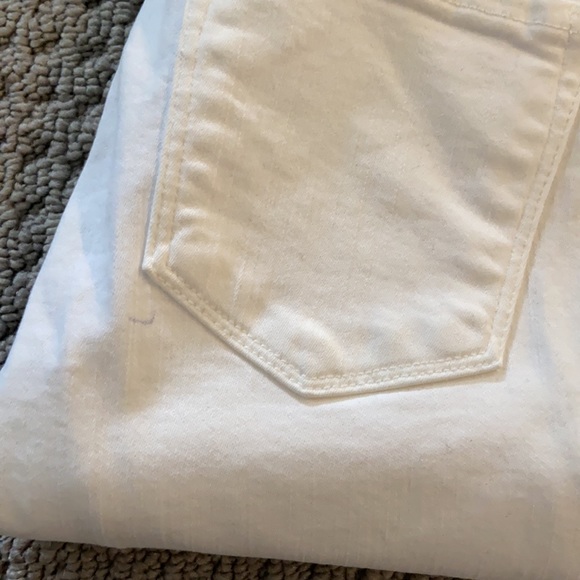 J Brand White Skinny cropped Jeans size 24 - Picture 6 of 6